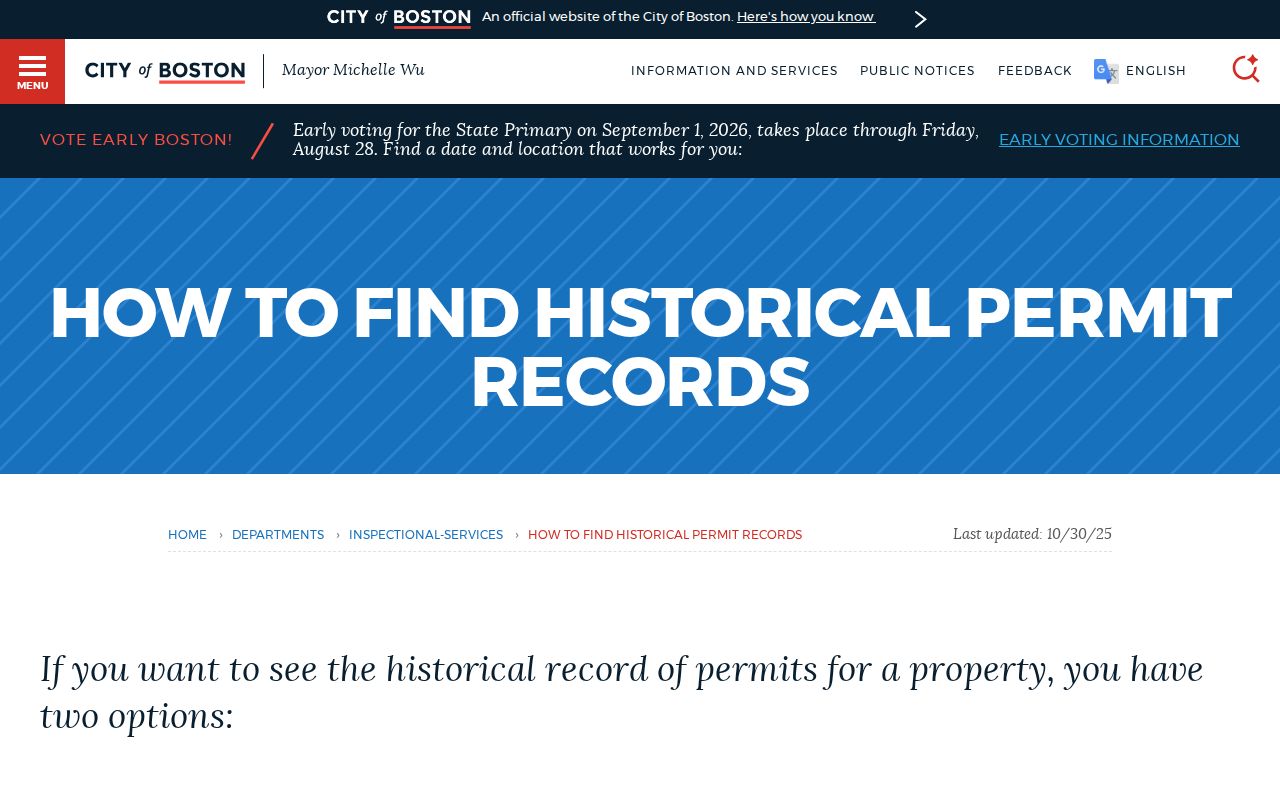 Boston street directory historical permit search by address